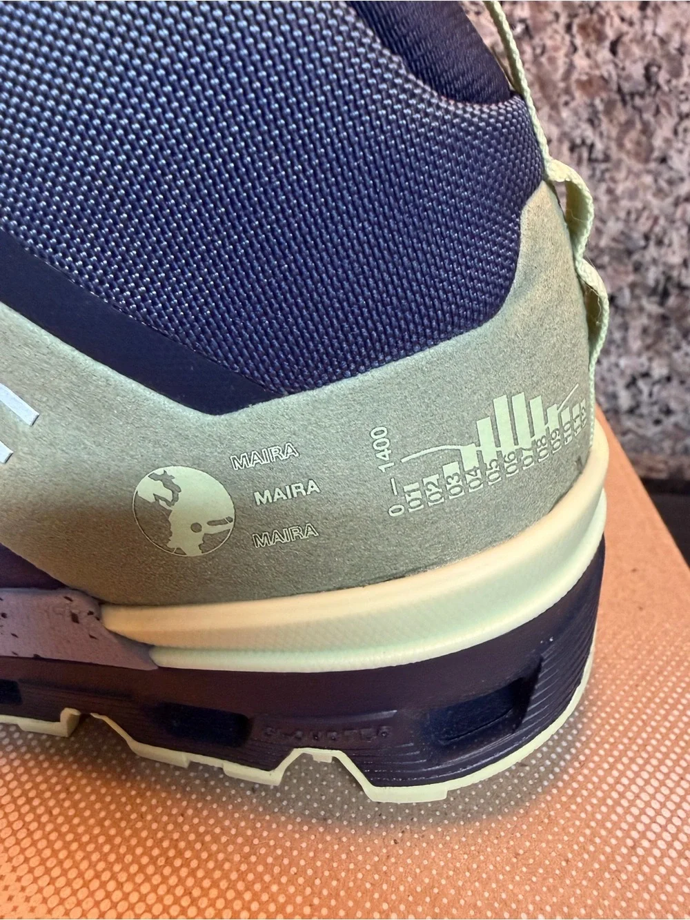On Running Men's Mid-Top Hiking Boots in Navy and Olive